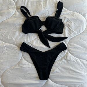 Abercrombie Black Bikini Set
